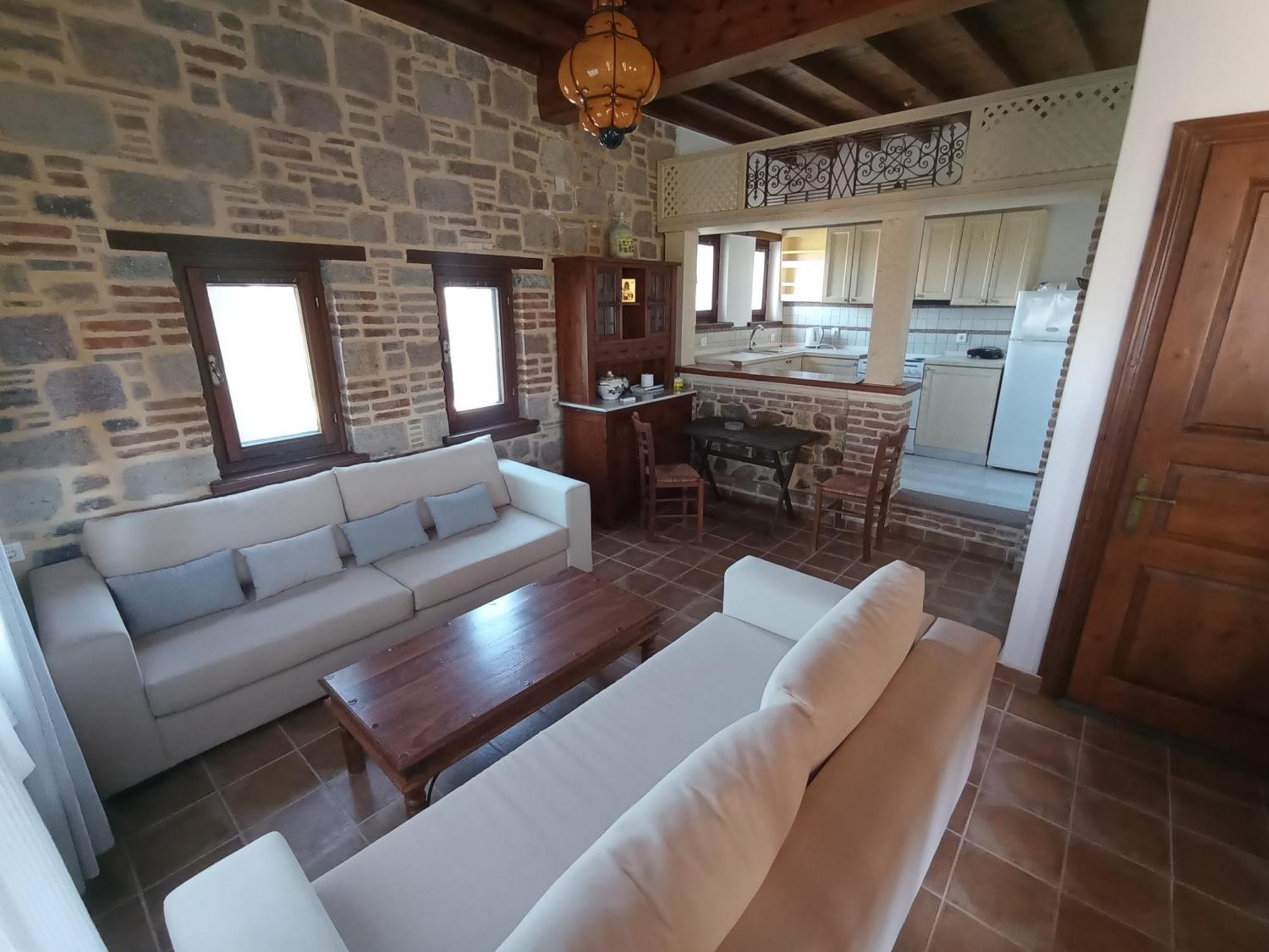 Lesvos Tower House Komninos Sígrion Buitenkant foto