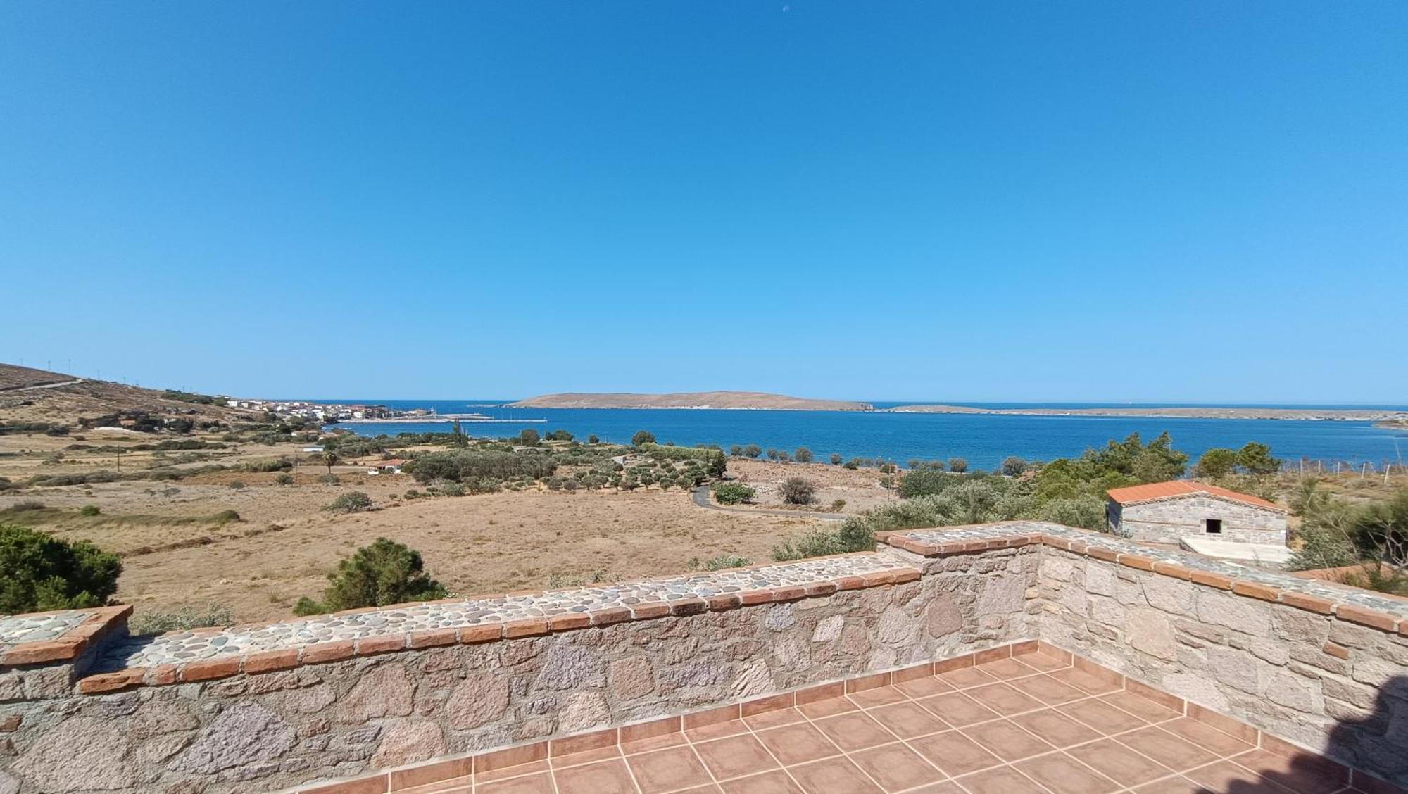 Lesvos Tower House Komninos Sígrion Buitenkant foto