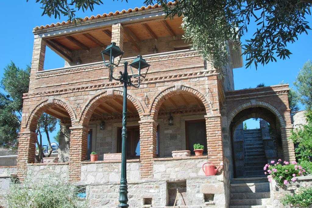 Lesvos Tower House Komninos Sígrion Buitenkant foto